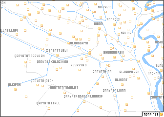 map of ‘Izbat ash Shirkah